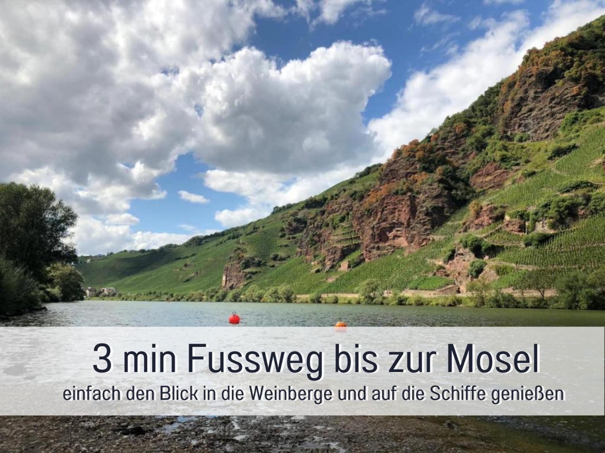 Erden Ferienhaus Schwaab-Scherr, Genau Zwischen Bernkastel-Kues Und Traben-Trarbach, Mit Kostenlosem Oepnv-Ticket Fuer Bus Und Bahn, Parkplaetzen, Fahrradgarage Und Vielen Tipps מראה חיצוני תמונה